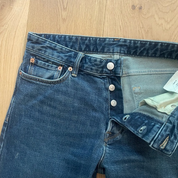 BUCK MASON Maverick Slim Blue Jeans 32x34 - Picture 2 of 5